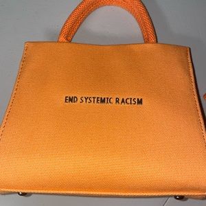 Brandon Blackwood Orange ESR tote !